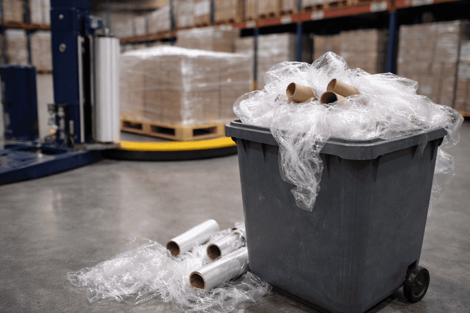 Trendpack Kunde spart durch wechseln des Umreifungsbandes 11.000,00 / Jahr + 11.500 kg CO2 / Jahr + Personalkosten