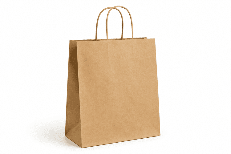 Papiertragetaschen mit Drehkordel